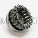 Szczotka doczołowa stalowa fi 60 na gwint M14 (S0003) - zdjecie numer 2