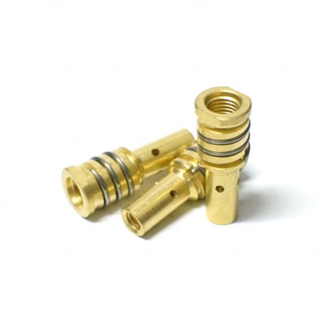 Łącznik prądowy ze sprężynką typ MB14, SGA prawy gwint (IM0211) - zdjecie numer 1