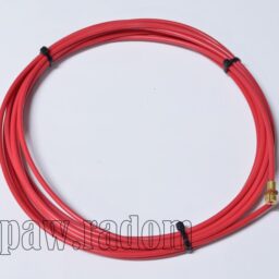 Wkład teflonowy czerwony (do drutu 1,0-1,2) dł. 3m (IM7482) - zdjecie numer 1