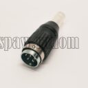 Wtyczka sterowania (męska na kabel) 5pol Tuchel (IM0051) - zdjecie numer 1