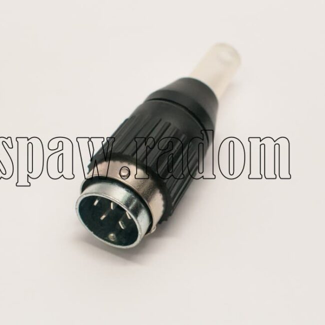 Wtyczka sterowania (męska na kabel) 5pol Tuchel (IM0051) - zdjecie numer 1