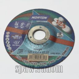 Tarcza uniwersalna 125x2.2x22.23 1-2-3 NORTON (N0072) - zdjecie numer 1