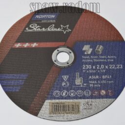 Tarcza do cięcia metal/inox Starline 230 x 2.0 x 22.23 NORTON (N0040) - zdjecie numer 1