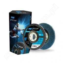Ściernica lamelkowa cyrkon 125x22 gr 40 (Zestaw 50 szt.) Vulcan NORTON (N6977) - zdjecie numer 1
