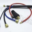 Uchwyt spawalniczy TIG 18/4m z wtykiem DINSE (320A) chłodzenie cieczą (T0300) - zdjecie numer 3