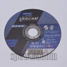 Tarcza do cięcia metal/inox Vulcan 125x1.6x22.23 NORTON (N0050) - zdjecie numer 1