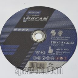 Tarcza do cięcia metal/inox Vulcan 230x1.9x22.23 NORTON (N0054) - zdjecie numer 1