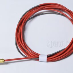 Prowadnik stalowy powlekany 3m czerwony (1,0-1,2) pasujący do KEMPPI (NV0511) - zdjecie numer 1