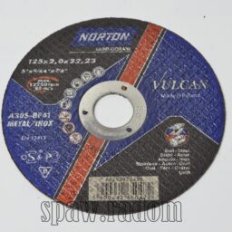 Tarcza do cięcia metal/inox Vulcan 125x2.0x22.23 NORTON (N0051) - zdjecie numer 1
