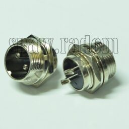 Gniazdo sterowania (męskie na urządzenie) 2pol (IM5399) - zdjecie numer 1