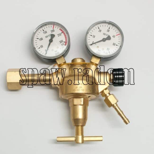 Reduktor do azotu RBAz-4-z (z zaworem odcinającym) PERUN (PER8652) - zdjecie numer 1