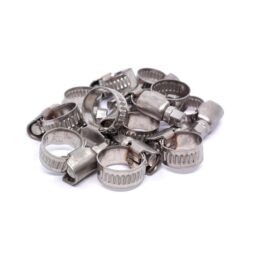 Zacisk ślimakowy (obejma, opaska) na węże przemysłowe W2 nierdzewny - zdjecie numer 1