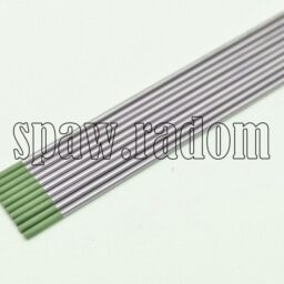 Elektroda wolframowa zielona WP dł. 175mm - zdjecie numer 1