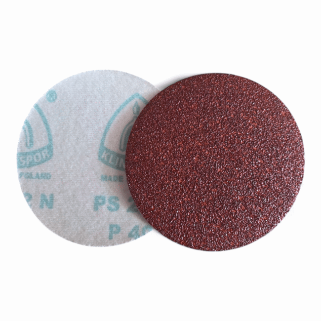 Krążek ścierny na rzep fi 125 PS 22K S0 drewno / metal KLINGSPOR - zdjecie numer 1