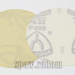Krążek ścierny na rzep fi 125 PS 33K S0 farby/lakiery KLINGSPOR - zdjecie numer 1