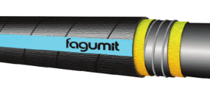 Wąż ssawno tłoczny do wody (guma czarna) FAGUMIT HYDRO SD - zdjecie numer 1