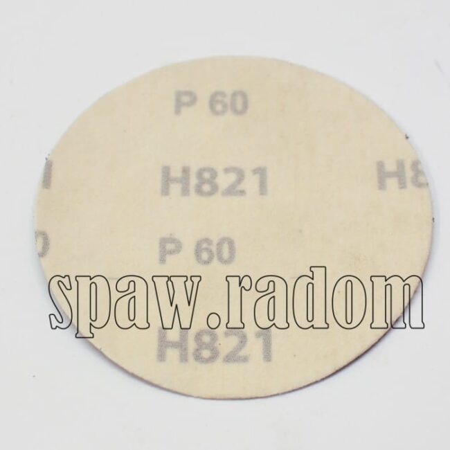 Krążek ścierny na rzep fi 125 H821 stal nierdzewna NORTON - zdjecie numer 2