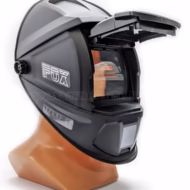 Przyłbica spawalnicza z tworzywa z klapką 110x90 SPARTUS EASY FOX (NV2346) - zdjecie numer 1