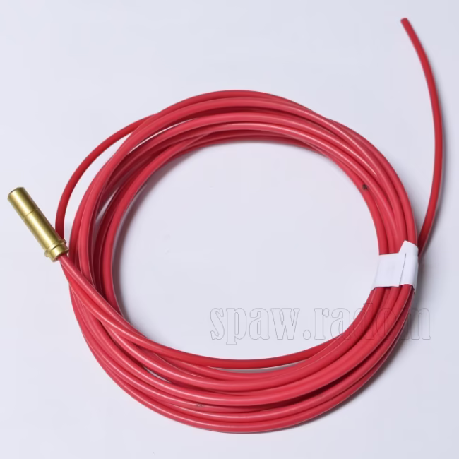 Prowadnik teflonowy 4,5m czerwony (1,0-1,2) pasujący do KEMPPI (NV0520) - zdjecie numer 1