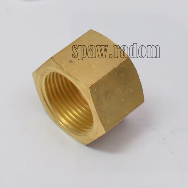 Nakrętka do łącznika wlotowego do reduktora tlenowego RBT PERUN (PER1375) - zdjecie numer 1