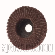 Ściernica talerzowa z włókniny z przekładką fi 125x20x22,2 - zdjecie numer 1