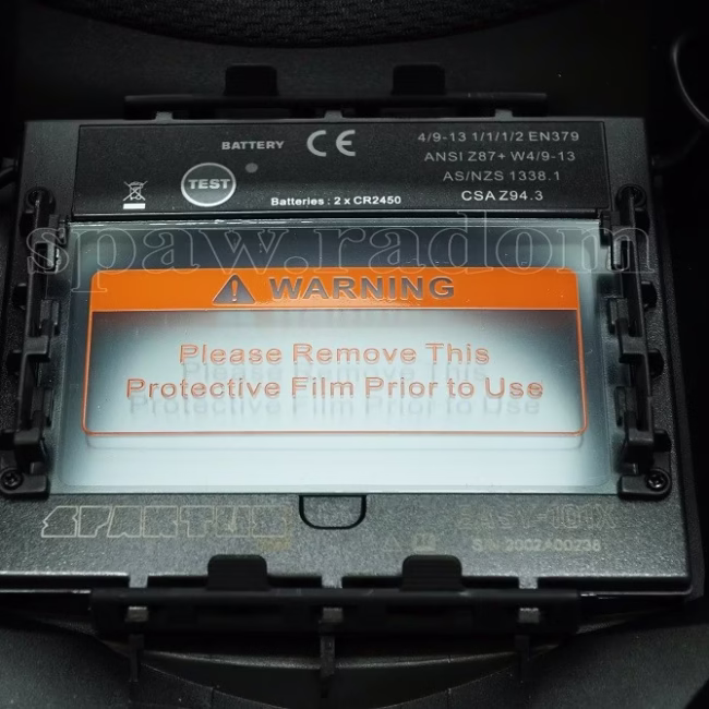 Przyłbica automatyczna SPARTUS Easy 101X (NV0150) - zdjecie numer 5