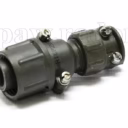 Wtyczka sterowania (męska na kabel) 2pol SzR (IM0056) - zdjecie numer 1