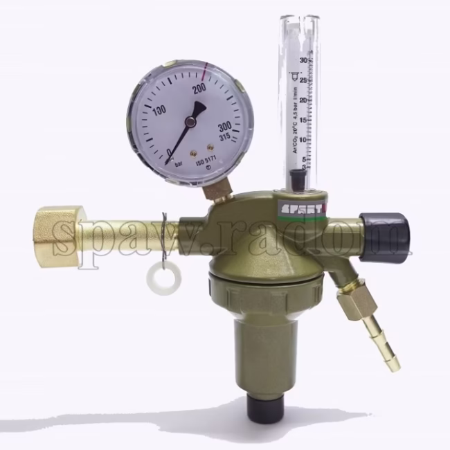 Reduktor do Ar/CO2 z rotametrem SPARTUS (NV6295) - zdjecie numer 1