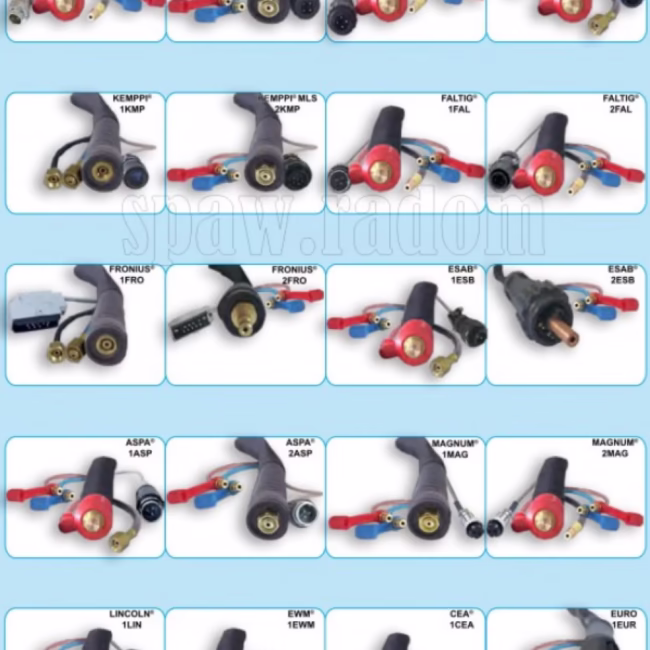 Uchwyt Spartus Easy SPE-18/8m (350A) chłodzenie cieczą SPARTUS (NV6557) - zdjecie numer 3