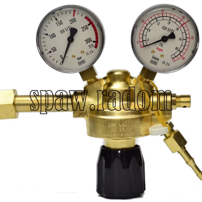 Reduktor do Ar/CO2 RBArg/KW-0,25 WM PERUN (PER1222) - zdjecie numer 1