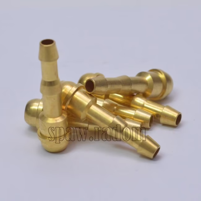 Końcówka wylotowa fi 6,3 do nakrętki na gwint 3/8" (IM0126) - zdjecie numer 1