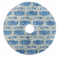 Dysk / włóknina sprasowana UW 125x6x22 P 3S-FINE TYROLIT (T0543) - zdjecie numer 1