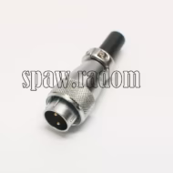 Wtyczka sterowania (męska na kabel) 2pol (IM0058) - zdjecie numer 1