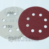 Krążek ścierny na rzep fi 125 PL 28CK S5 drewno KLINGSPOR - zdjecie numer 1