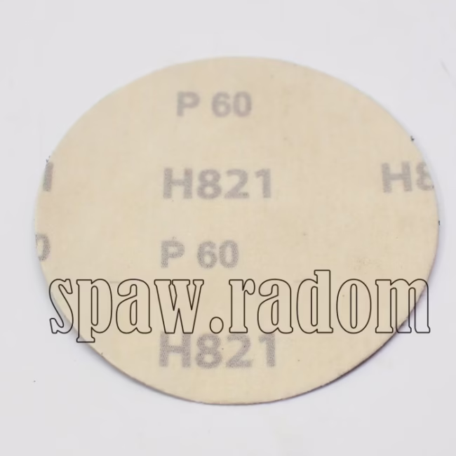 Krążek ścierny na rzep fi 125 H821 stal nierdzewna NORTON - zdjecie numer 2