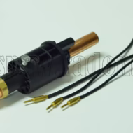 Wtyk Euro do uchwytów TIG oraz uchwytów do cięcia plazmą gaz 1/4" korpus (PL0415) - zdjecie numer 2