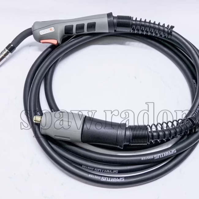 Uchwyt spawalniczy MB15/5m (typ BINZEL) (180A) SPARTUS MASTER (SPAR8599) - zdjecie numer 1