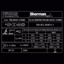 315A Spawarka inwertorowa DIGITIG 315GD pulse AC/DC SHERMAN (TEC9370) + zestawy - zdjecie numer 11