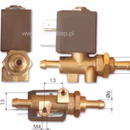 Elektrozawór do gazów osłonowych 12V DC (NV5288) - zdjecie numer 2