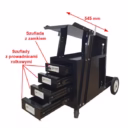 Wózek spawalniczy MIG z szufladami (TEC6482) - zdjecie numer 6