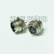 Gniazdo sterowania (męskie na urządzenie) 3pol (IM5398) - zdjecie numer 1