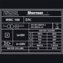 Urządzenie do czyszczenia spoin WBC-100 SHERMAN (TEC7849) - zdjecie numer 7