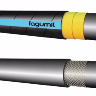 Wąż tłoczny do sprężonego powietrza i wody (guma czarna) FAGUMIT AQUAR - zdjecie numer 1