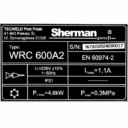 Chłodnica WRC 600A2 Alarm SHERMAN (TEC5012) - zdjecie numer 11