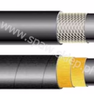 Wąż do sprężonego pow., azotu, argonu, CO2 (guma czarna) FAGUMIT AQUAR WELD - zdjecie numer 1